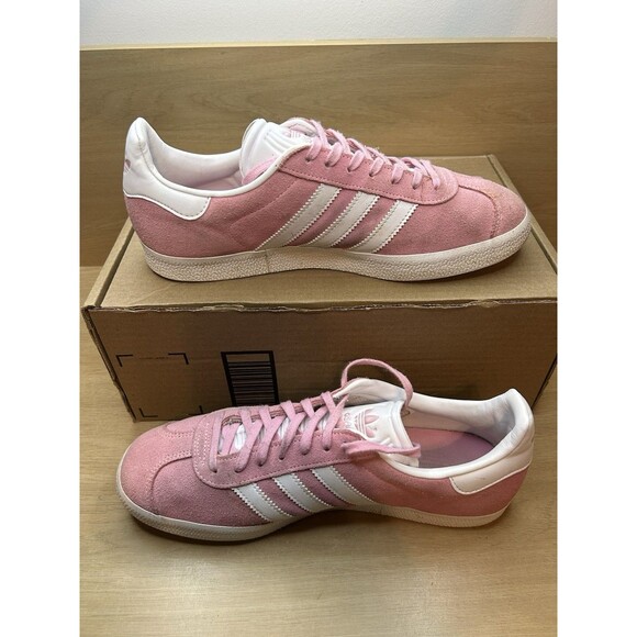 adidas Gazelle Pink Glow Cloud White HQ4412 | Women’s US 9 - Picture 4 of 16